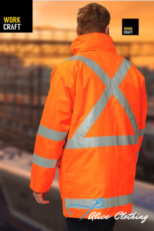 WW9030 NSW Rail HiVis Reflective Jacket