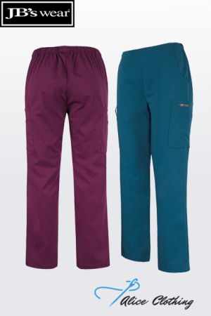 4SNP1 JBs Ladies NU Scrub Cargo Pant