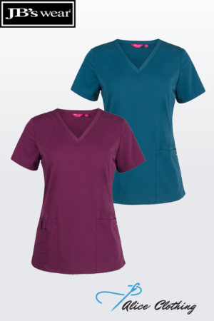 4SNT1 JBs Ladies Nu Scrub Top