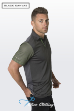 BLACK KANVAS BKP600 Mens Polo Shirt