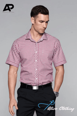 BRIGHTON MENS SHIRT SHORT SLEEVE 1909S