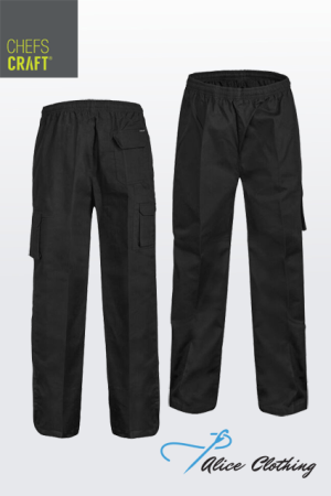CP055 Chefscraft Chefs Drawstring Cargo Pant