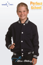FL11K Kids Fleece Varsity Jacket