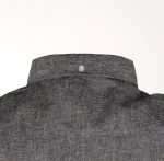 Floyd shirt Smoke grey back button 800x785 1