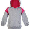 Grey Marl/Hot Pink