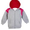 Grey Marl/Hot Pink