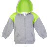 Grey Marl/Lime