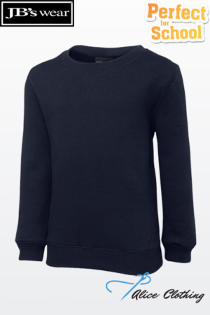 3PFS JBs Kids PC Fleecy Sweat Navy