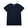 4011 SHALLOW SCOOP TEE NAVY  95010.1590444623 scaled