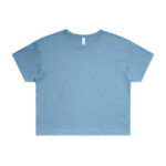 4062 CROP TEE CAROLINA BLUE 88069