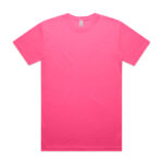 5050F BLOCK TEE SAFETY PINK 08675