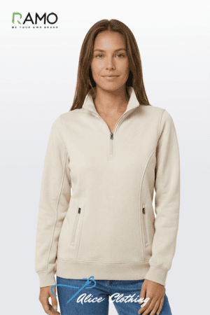 F365LD RAMO Ladies Enterprise ½ Zip Fleece