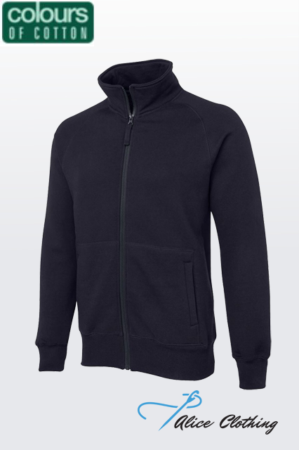 S3FF C of C Cotton Rich Full Zip Fleecy Jacket - Alice Clothing S3FF C of C Cotton Rich Full Zip Fleecy Jacket
