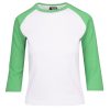 White/Emerald Green