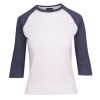 White/Navy Marl