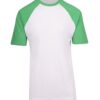 White/Emerald Green