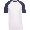 White/Navy Marl