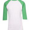 White/Emerald Green