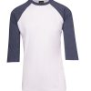 White/Navy Marl