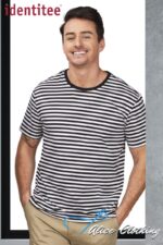 T14 Identitee Stevie Mens Stripe Tee