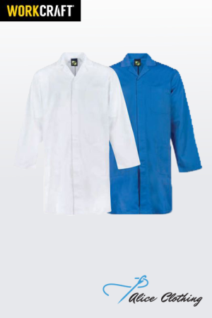 WJ057 Dust Coat with Patch Pockets L S