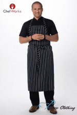 A111 Chef Works Large Bib Apron No Pocket