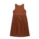 4904 WOS LINEN DRESS CLAY BACK  03995