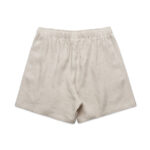 4919 LINEN SHORT NATURAL BACK 80859