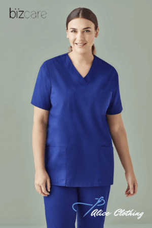 CST150US Biz Care Unisex Hartwell Reversible Scrub Top - Alice Clothing CST150US Biz Care Unisex Hartwell Reversible Scrub Top