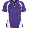 Purple/White