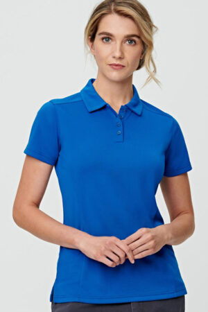 Winning Spirit Ladies Bamboo Charcoal S/S Polo | PS88