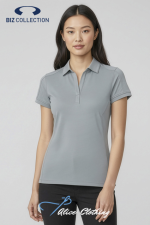 Biz Collection Womens Profile Short Sleeve Polo - P706LS