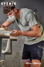 ZH135 Syzmik Mens Streetworx Tee Slate