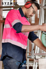 ZW470 Mens Hi Vis Outdoor Segmented Tape Long Sleeve Shirt
