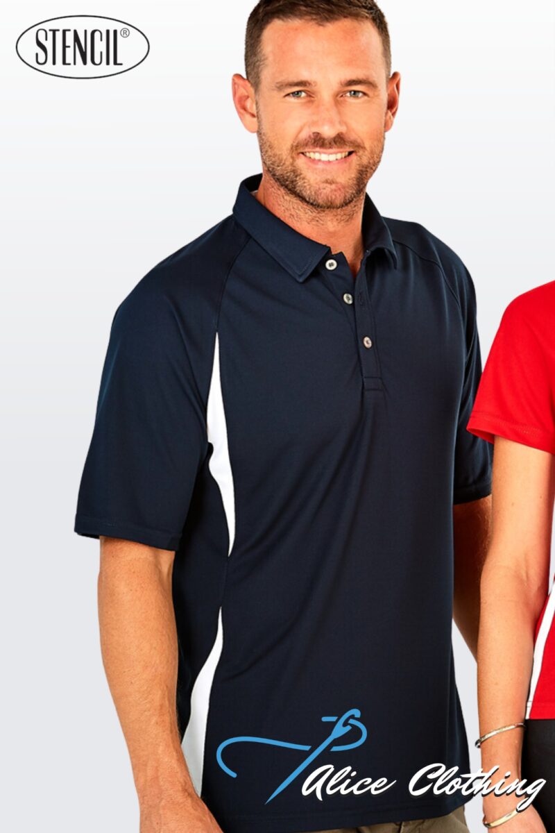 Stencil 1057 Arctic Mens S/S Polo
