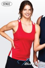 Stencil® 1156 Team Ladies Singlet