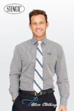 2041 Stencil Dominion Mens LS Shirt