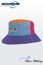 Headwear Professionals 3941 Childs Breathable Poly Twill Bucket Hat - Alice Clothing Headwear Professionals 3941 Childs Breathable Poly Twill Bucket Hat
