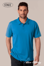 Stencil 1066 Sorona Mens S S Polo