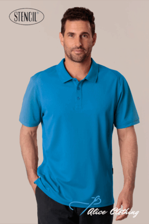 Stencil 1066 Sorona Mens S S Polo