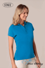 Stencil 1166 Sorona Ladies S S Polo