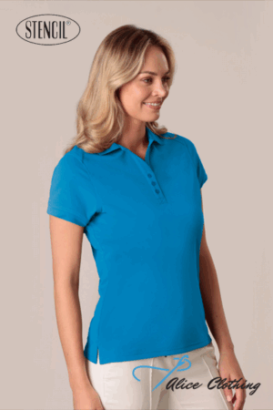 Stencil 1166 Sorona Ladies S S Polo