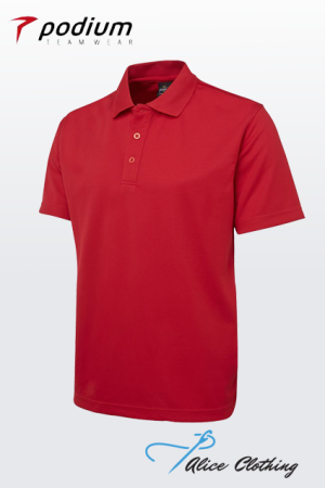 7SPP Podium S S Poly Polo