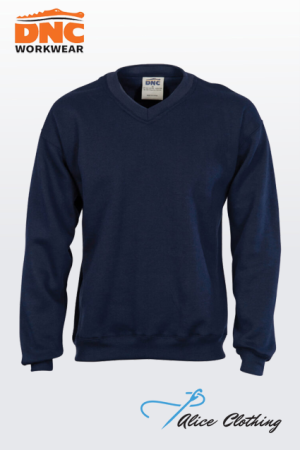 DNC 5301 V Neck Fleecy Sweatshirt Sloppy Joe