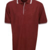 Maroon/White