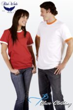 T34 Blue Whale Slim Fit Ringer Tee