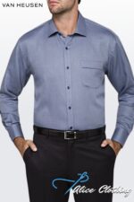 A103 VH Mens Classic Relaxed Fit Shirt Dobby Herringbone - Alice Clothing A103 VH Mens Classic Relaxed Fit Shirt Dobby Herringbone