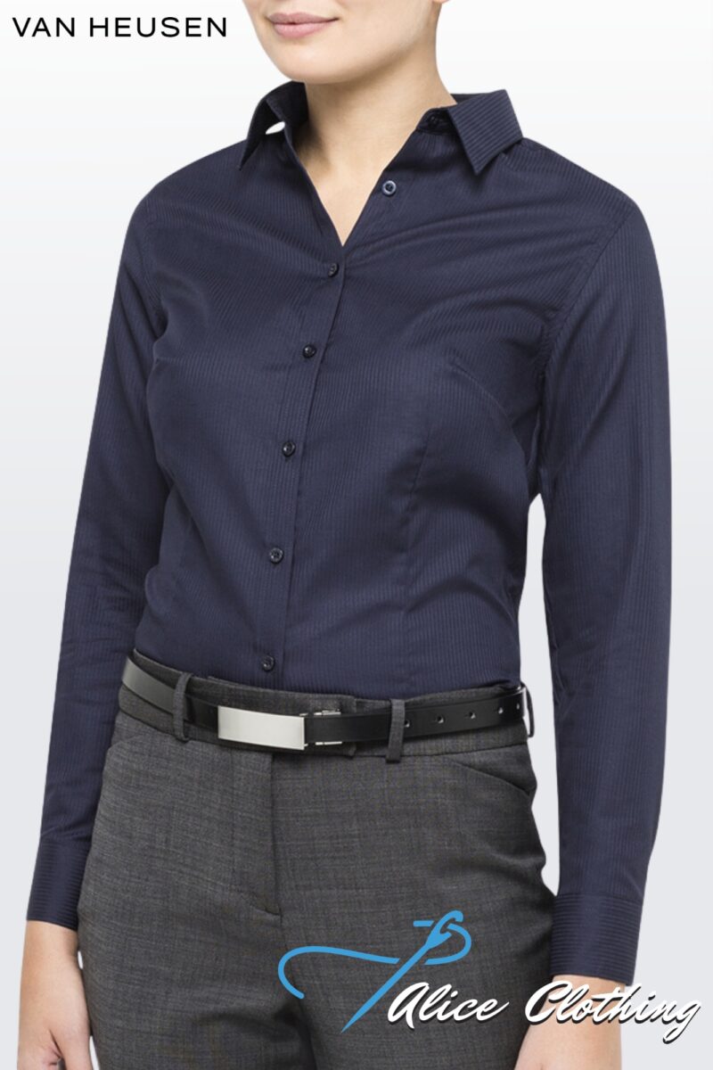 AWL148 VH Womens Classic Fit Mini Herringbone