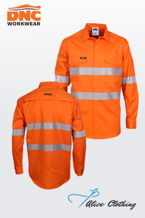 DNC 3647 HiVis Segment Taped Coolight Shirt