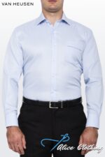 VFLM81U VH Mens Classic Relax Fit Shirt Mini Herringbone